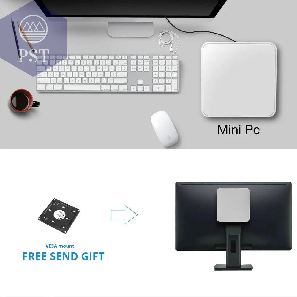 XCY Mini PC Computer Intel Core i5 4200U 3317U i7 4500U J1900 Win10 Win11 Linux Ubuntu Office Desktop HTPC Personal Computer       PST PS Tradings