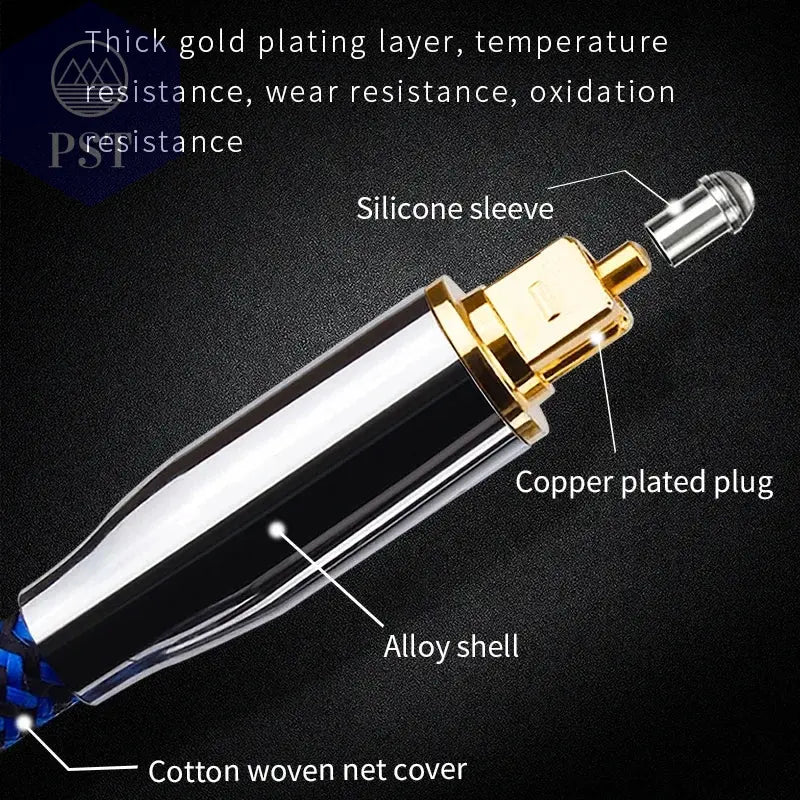 Yytcg digitales optisches Audio kabel toslink Kabel Glasfaser-Audio kabel Lautsprecher kabel Sound bar Verstärker Subwoofer für TV-Box ps4       PST PS Tradings