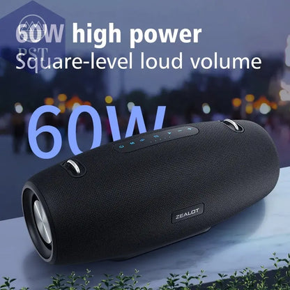 ZEALOT S67 60W Bluetooth Lautsprecher mit Bass PST PS Tradings Bluetooth PST PS Tradings  PST PS Tradings ZEALOT S67 60W Bluetooth Lautsprecher mit Bass Bluetooth