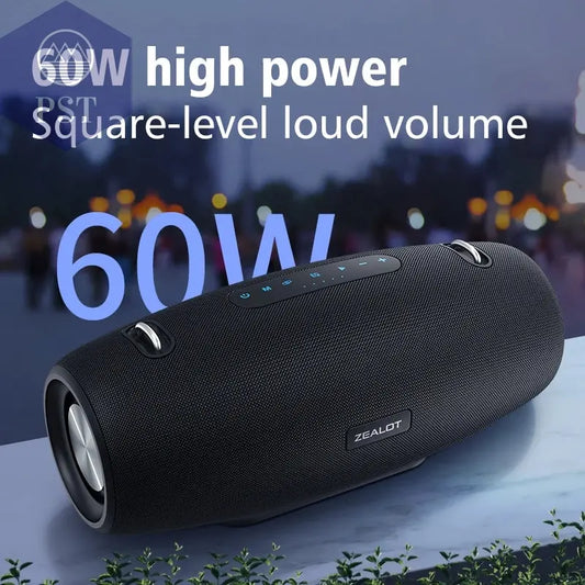 ZEALOT S67 60W Bluetooth Lautsprecher mit Bass PST PS Tradings Bluetooth PST PS Tradings  PST PS Tradings ZEALOT S67 60W Bluetooth Lautsprecher mit Bass Bluetooth