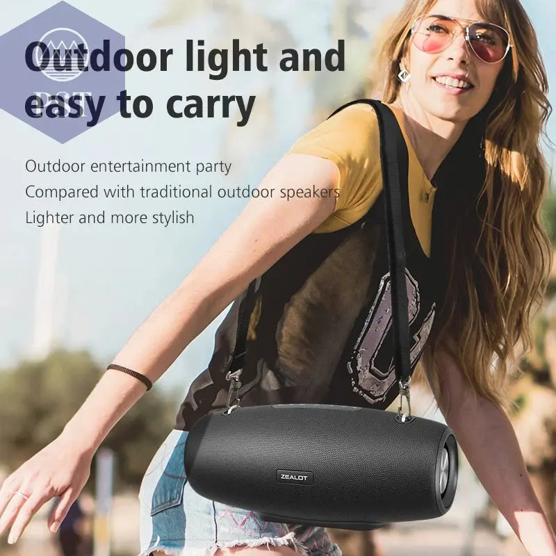 ZEALOT S67 60W Bluetooth Lautsprecher mit Bass PST PS Tradings Bluetooth PST PS Tradings  PST PS Tradings ZEALOT S67 60W Bluetooth Lautsprecher mit Bass Bluetooth