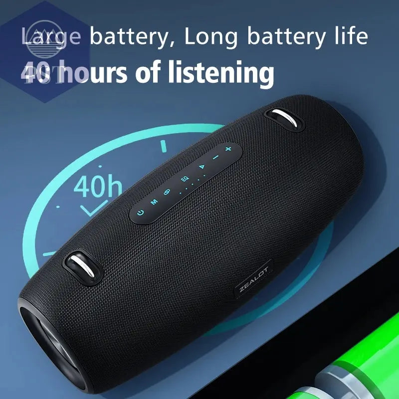 ZEALOT S67 60W Bluetooth Lautsprecher mit Bass PST PS Tradings Bluetooth PST PS Tradings  PST PS Tradings ZEALOT S67 60W Bluetooth Lautsprecher mit Bass Bluetooth