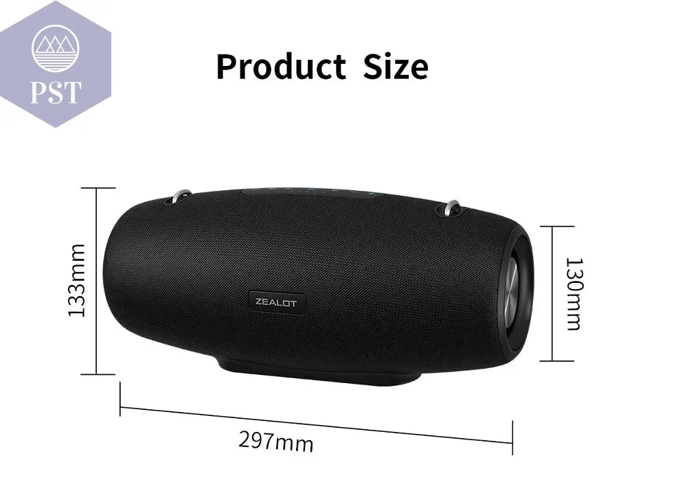 ZEALOT S67 60W Bluetooth Lautsprecher mit Bass PST PS Tradings Bluetooth PST PS Tradings  PST PS Tradings ZEALOT S67 60W Bluetooth Lautsprecher mit Bass Bluetooth