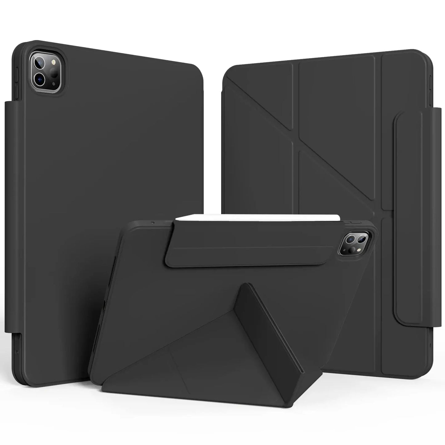 ZOYU Case iPad 10 Air 11 4/5 10.9 Pro 11 13 2024  Detachable Y-Shaped Folding, iPad 10.2 7/8/9th Gen Rotate 360°Detachable Cover - PST PS Tradings