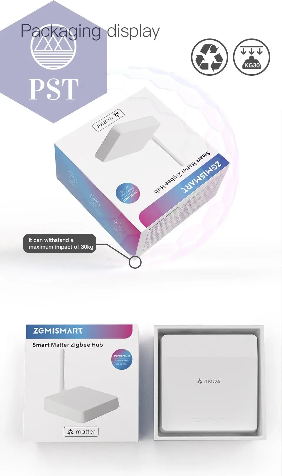 Zemismart Matter Zigbee HUB Smart Home Controller PST PS Tradings Smart Hub Smart Hub