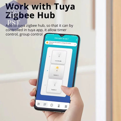 Zemismart Zigbee Lichtschalter Lichtsteuerung Funktioniert Mit Tuya Smart Life US AU Physische Wandschalter Push Button Interruptor PST PS Tradings  PST PS Tradings  PST PS Tradings Zemismart Zigbee Lichtschalter Lichtsteuerung Funktioniert Mit Tuya Smart Life US AU Physische Wandschalter Push Button Interruptor