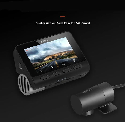 Dual Lens 4K Dashcam with Built-in GPS and Parking Monitior       PST PS Tradings